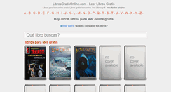 Desktop Screenshot of librosgratisonline.com