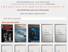 Tablet Screenshot of librosgratisonline.com